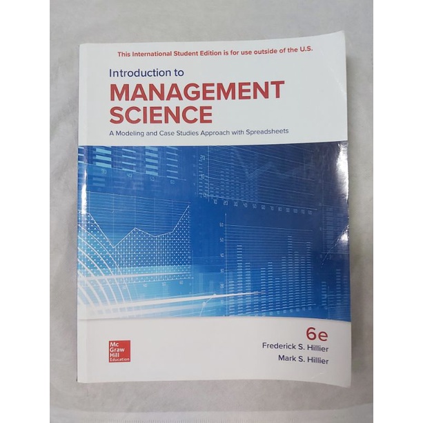 Introduction to Management Science 6/e Hillier | 蝦皮購物