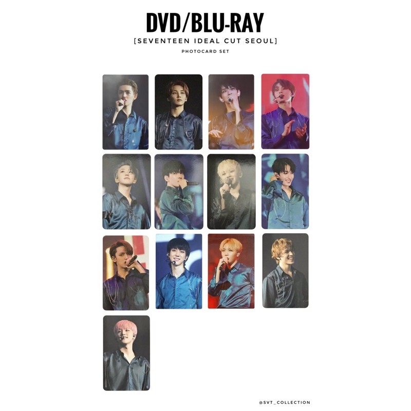 SEVENTEEN DVD ♡ 藍光BLU-RAY日本演唱會IDEALCUT IDEAL CUT | 蝦皮購物