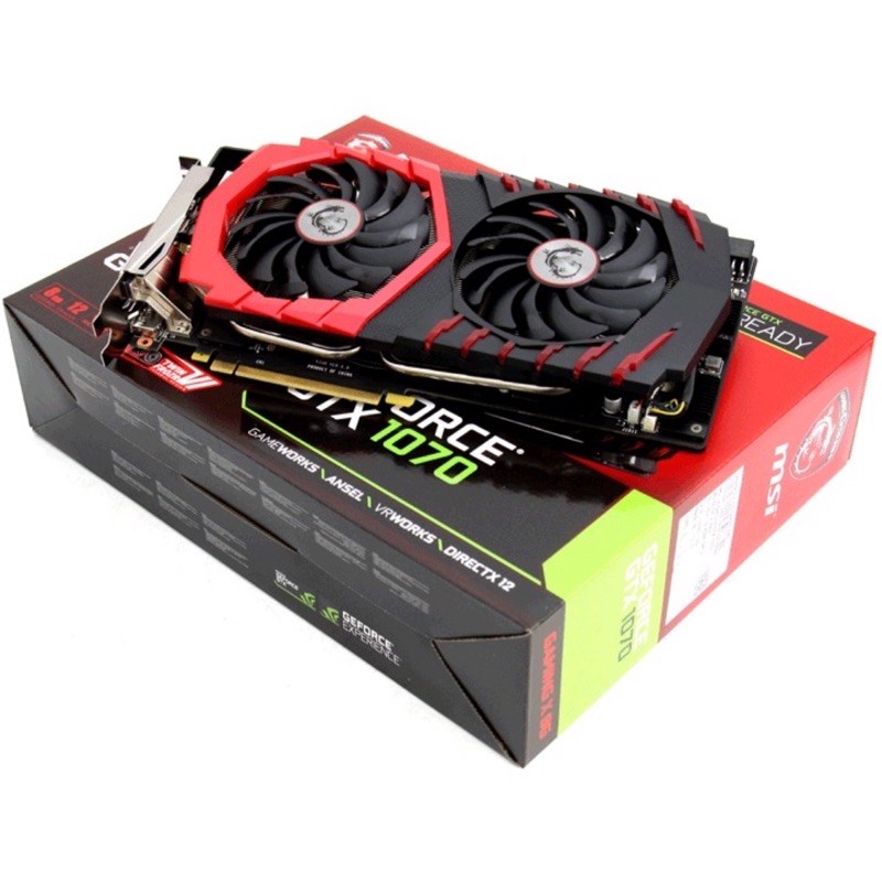 MSI GTX 1070 gaming X 8G - PCパーツ