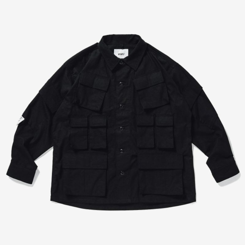 20AW WTAPS MODULAR / LS / COTTON. RIPSTOP 十袋長袖軍襯衫| 蝦皮購物