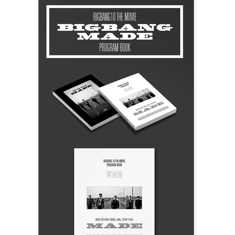 BIGBANG韓國進口十週年寫真集| 蝦皮購物
