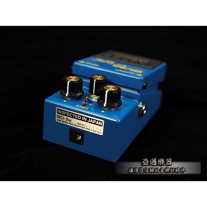 BOSS BD-2W Waza Craft Blues Driver Pedal – Roland Store London