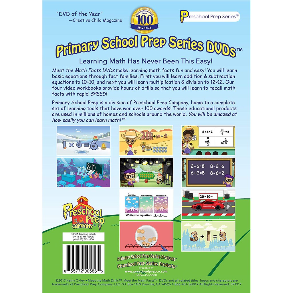 蝦米美日】全新美國原裝封膜PreSchool Prep Collection 全套10 DVD