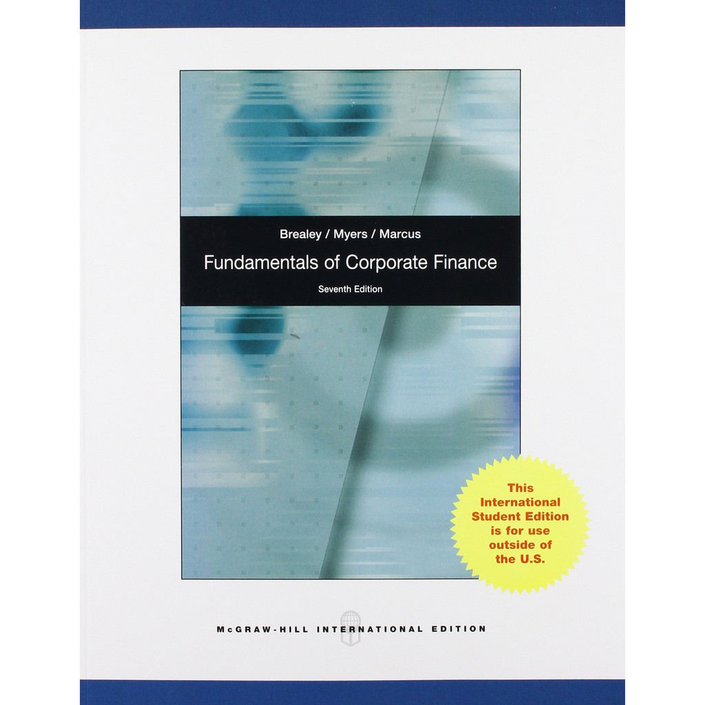 【McGrawHill】Fundamentals of Corporate Finance 7th edition | 蝦皮購物