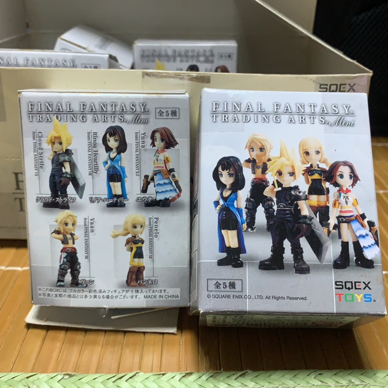 FF7 太空戰士最終幻想Final Fantasy Trading Arts mini 盒玩克勞德優娜