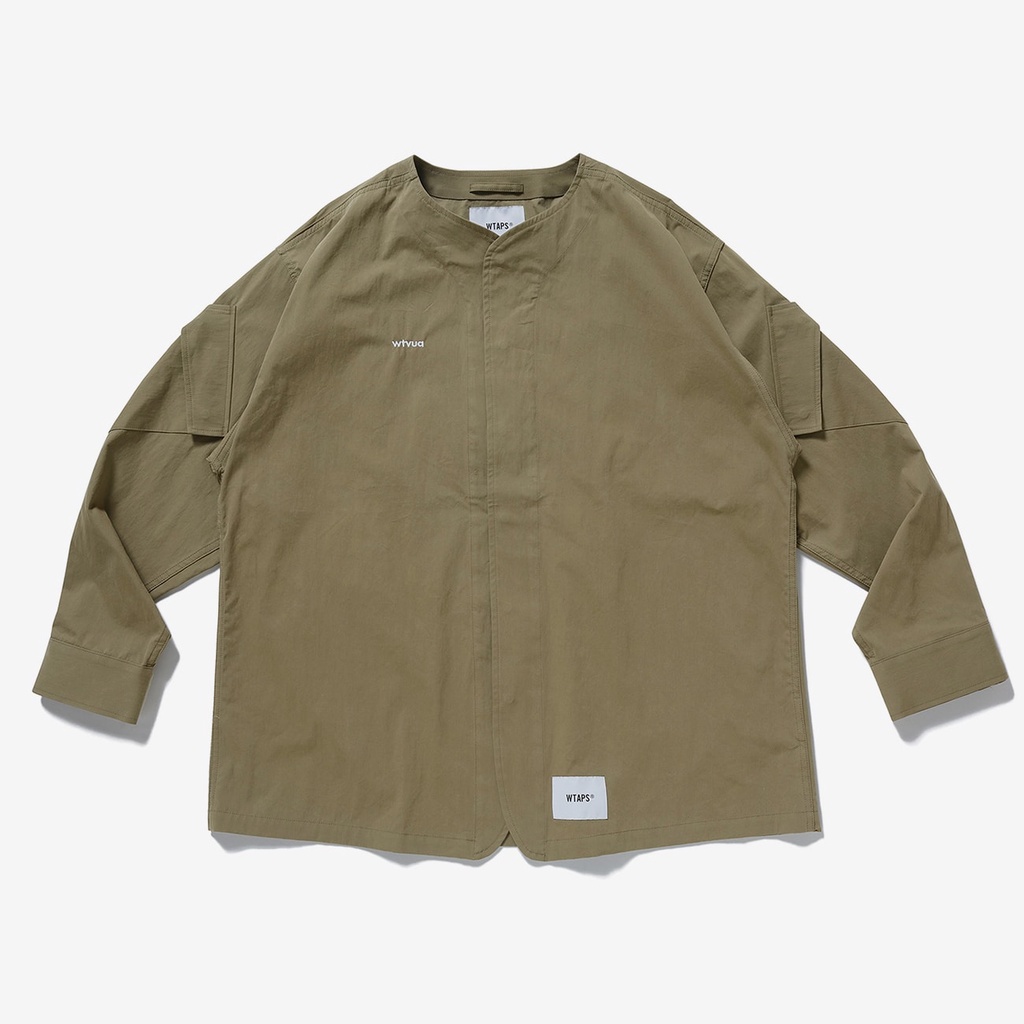 トップス WTAPS SCOUT LS NYCO WEATHER OLIVE DRAB L WTAPS SCOUT / LS / NYCO. WEATHER 251CWDT-SHM04
