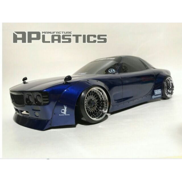 《G點模型》APlastics RX7 FD boss 1/10 透明車殼 非（tamiya.mst.colt.hpi) | 蝦皮購物