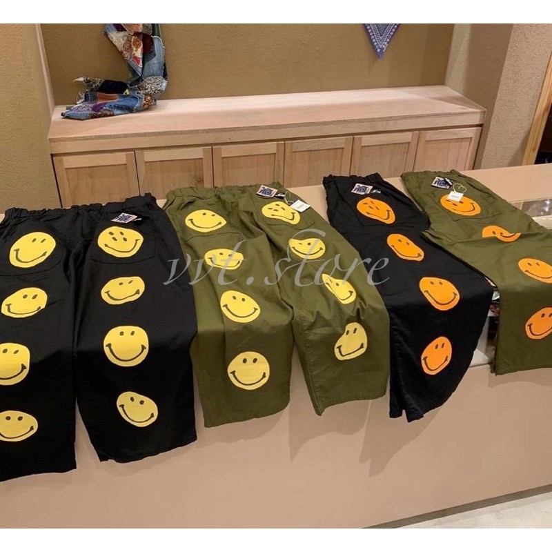 KAPITAL コーマバーバリーイージービーチGOパンツ（レインスマイル  