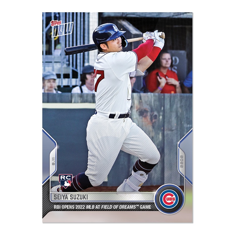 鈴木誠也球員卡2022 MLB TOPPS NOW® Card 693 夢想成真賽事首