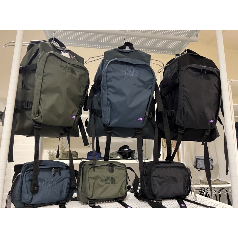 The north face shop purple label backpack