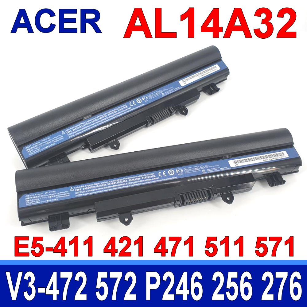 DR. BATTERY - Remplacement Pour Acer Extensa 2509 2510 2510g Ex2509 Ex2510 Ex2510g Al14a32 Kt 00603 08
