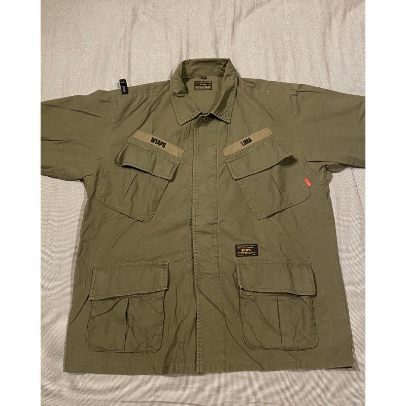 WTAPS 16AW JUNGLE LS / SHIRT. COTTON. RIPSTOP 四袋 軍襯