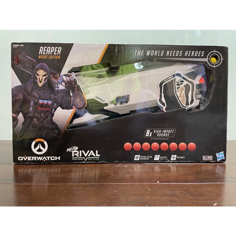 NERF Overwatch Reaper Blaster(Wight Edition) | 蝦皮購物