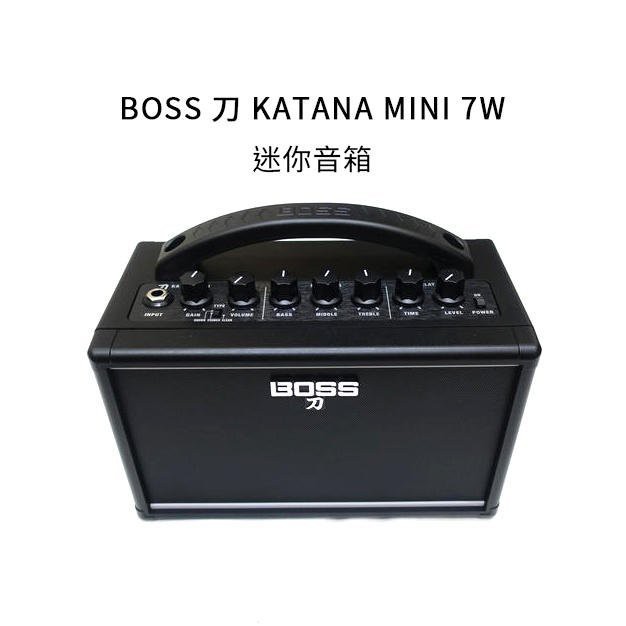 Boss Katana-Mini 刀7瓦迷你電吉他專用音箱Roland KTN-mini 公司貨【宛