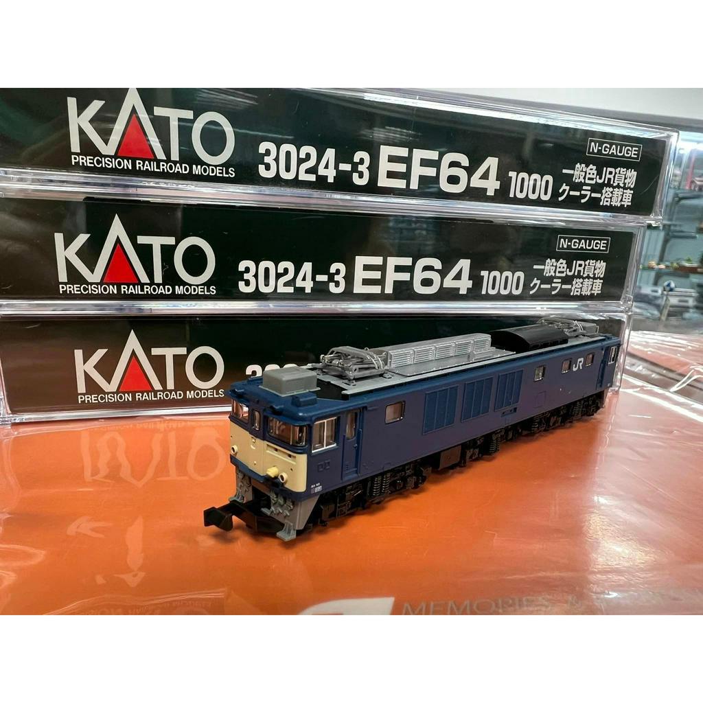 東方模型) KATO 3024-3 EF64 1000 一般色JR貨物| 蝦皮購物