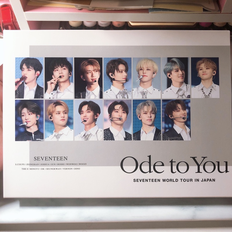 未開封 SEVENTEEN ODE TO YOU IN JAPAN-