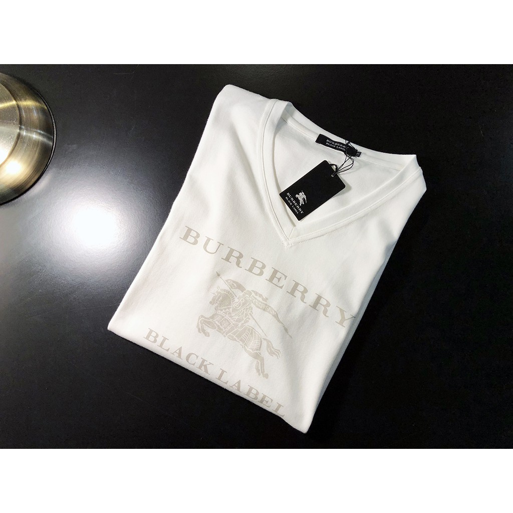 絕版日本黑標新品．BURBERRY BLACK LABEL 日本製短袖T-SHIRT．短T