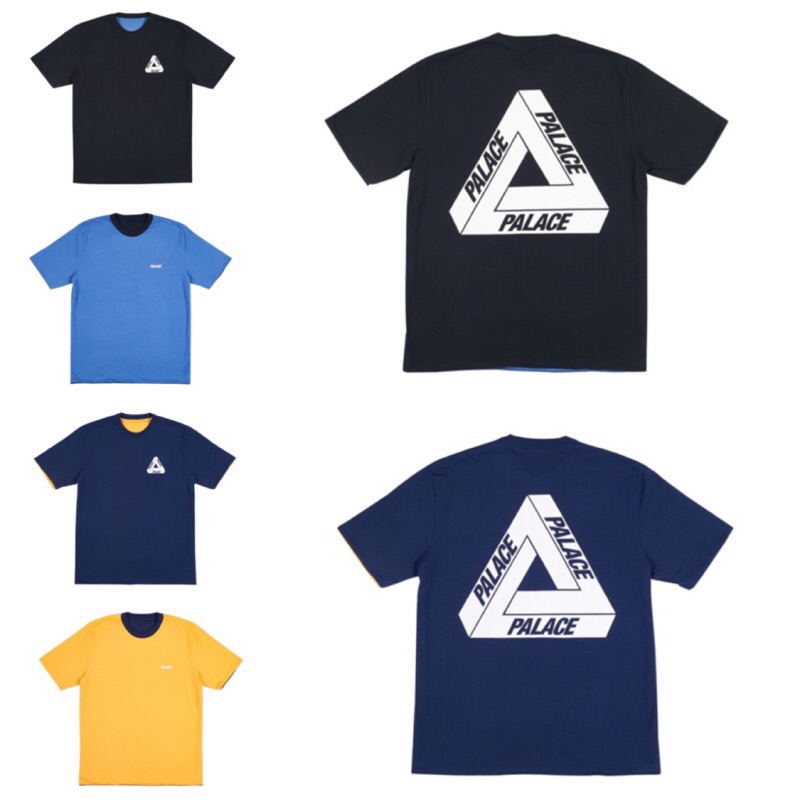 【area0439】2018 Palace Reverso T-Shirt Tri-Ferg 三角 Logo Tee