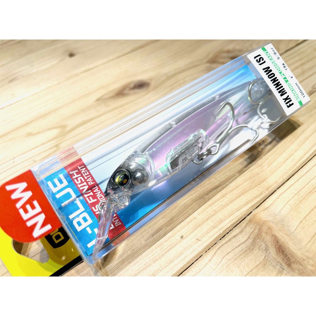 Appât coulant Yo Zuri Duel L bleu Fix Minnow 100S F1232-HPI (1176