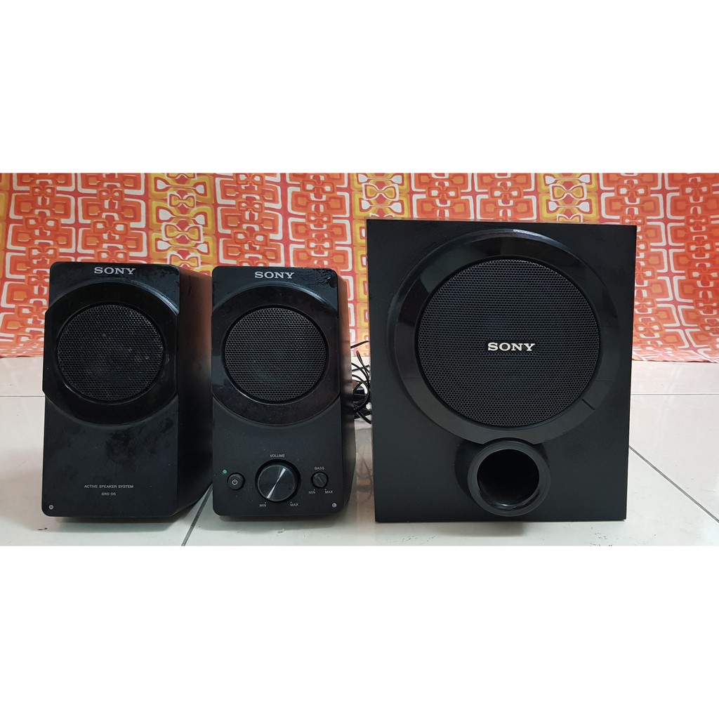 SONY-SRS-D5重低音多媒體喇叭| 蝦皮購物