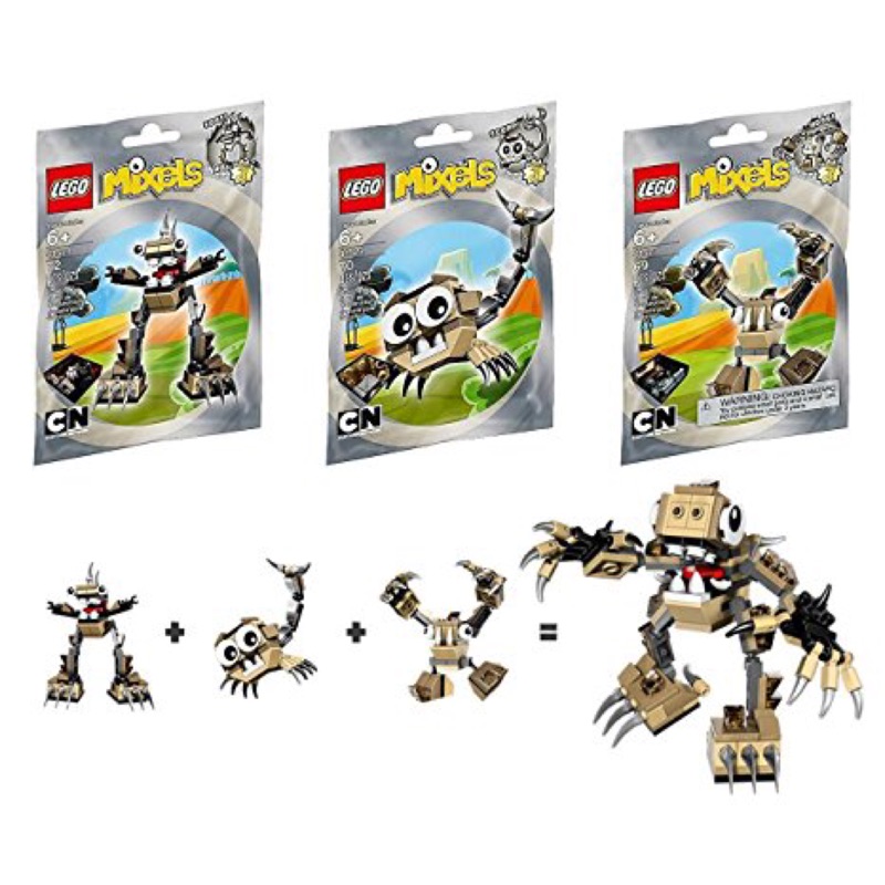 LEGO Mixels 41521 41522 41523 三隻合售| 蝦皮購物