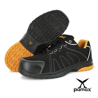PAMAX 帕瑪斯-防穿刺-運動型透氣止滑安全鞋/PS66602PPH-防穿刺/銀纖維/牛皮鞋頭/男生尺寸6-12