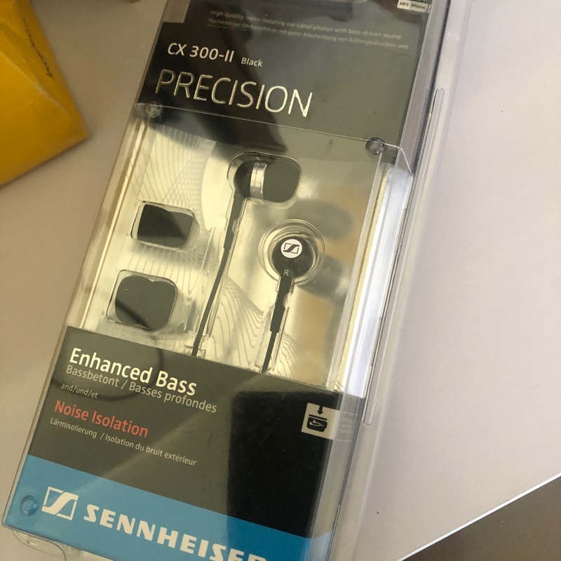 Sennheiser CX 300-II Black Precision In-Ear Headphones 1.2 M Cable - Foto 7