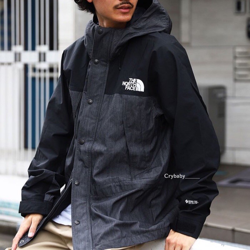 現貨 北臉 限量 The North Face Mountain Light Denim Jacket 防風 防水 外套