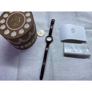 日本精品錶vida+咖啡錶帶手錶（agete.cocoshink可參考）