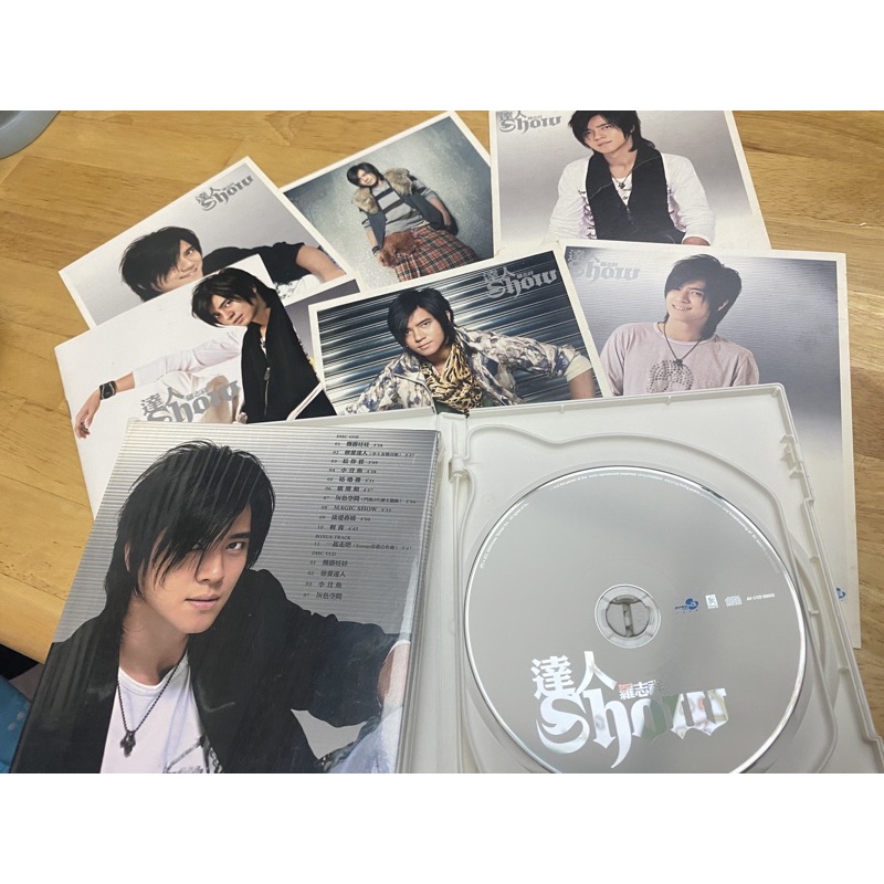 羅志祥 CD DVD 羅志祥正版CD-首張專輯Show time/ 達人Show | 蝦皮購物