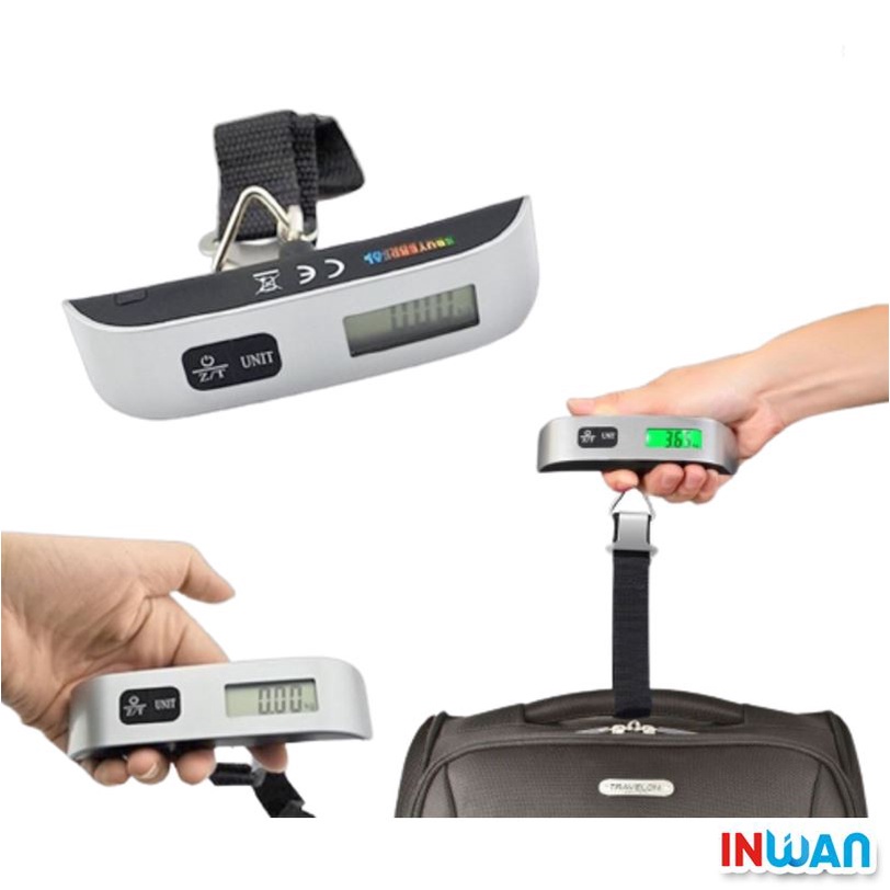印灣 INWAN 】LUGGAGE DIGITAL SCALE PENIMBANG KOPER TAS 行李秤 | 蝦皮購物