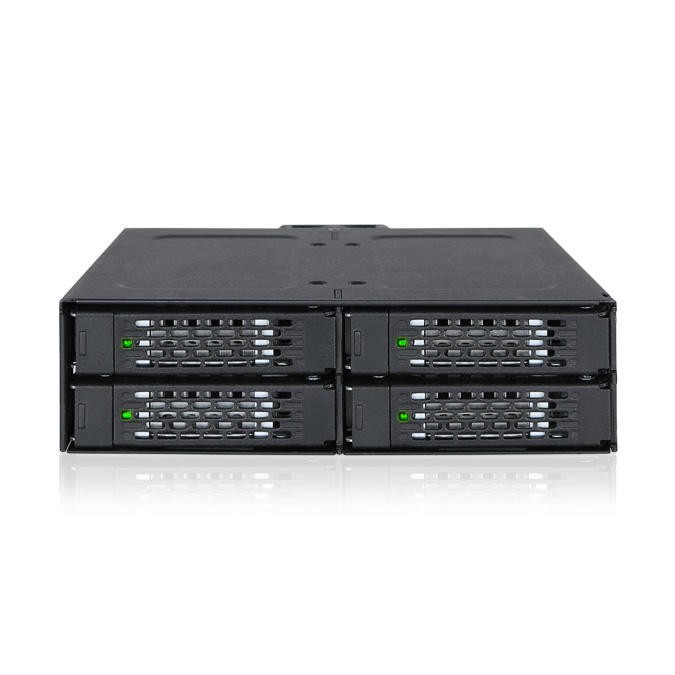MB607SP-B 全金屬四顆式 2.5吋 SATA/SAS HDD&SSD (4轉1) 硬碟背板模組抽取盒 | 蝦皮購物