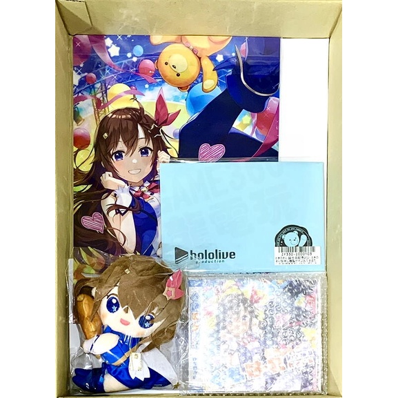 HOLOLIVE 時乃空ときのそらTOKINO SORA 2021 誕生日紀念套組布偶資料夾
