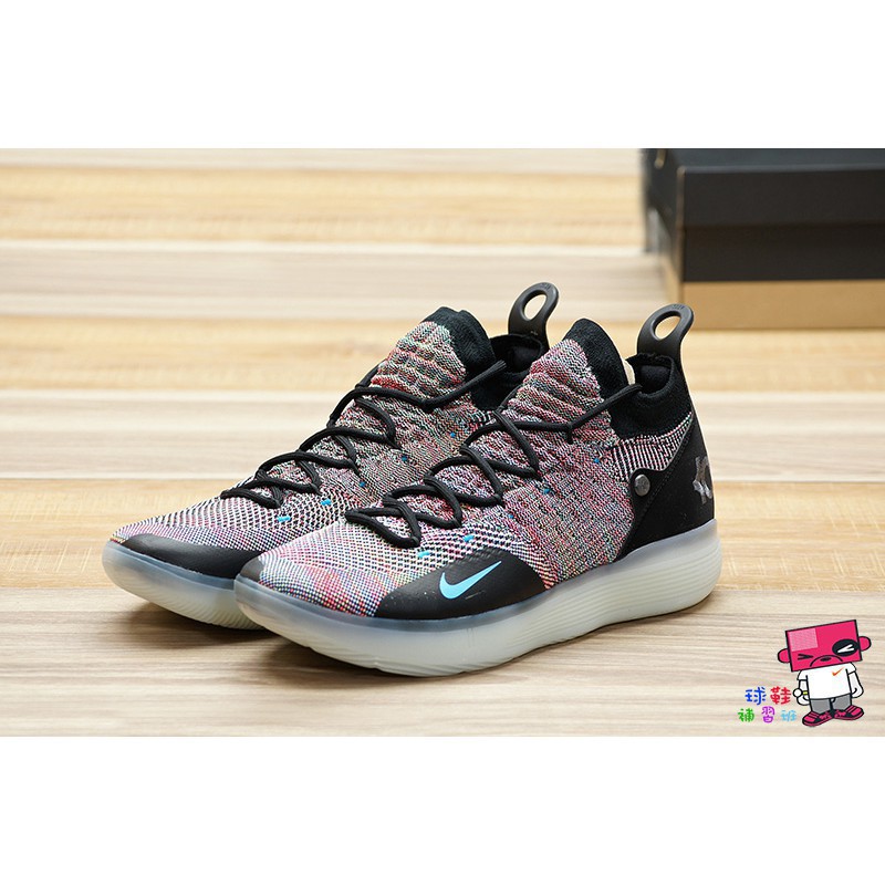 NIKE ZOOM KD 11 EP MULTI COLOR 黑藍彩編織雷帝AO2605-001 | 蝦皮購物