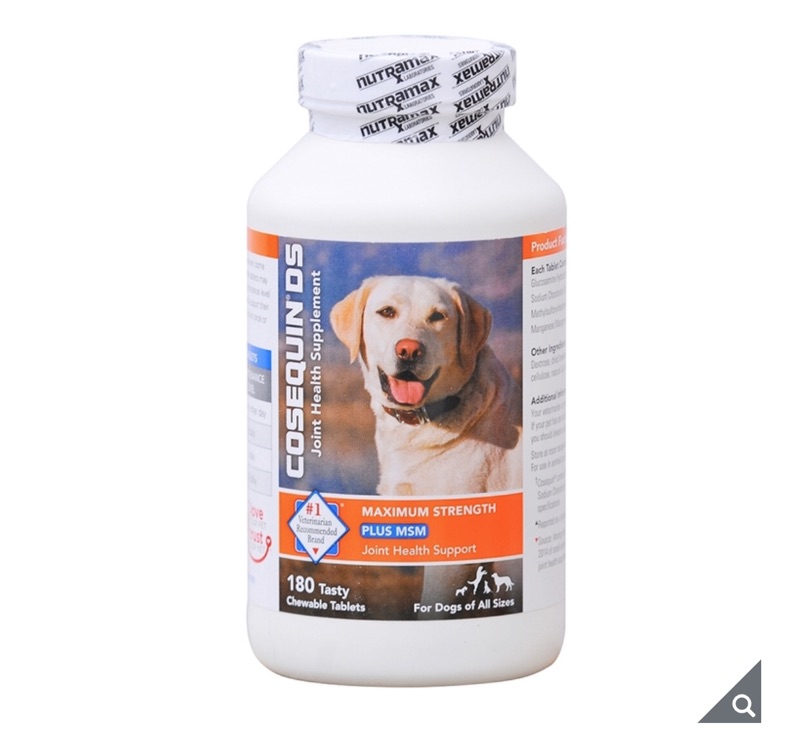 宅配免運）關節保健NUTRAMAX 萃麥思COSEQUIN DS關健適(含MSM)(犬用)180錠狗狗關節保健保養| 蝦皮購物