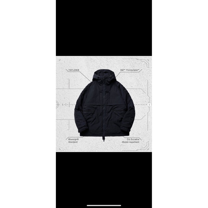 💥💥[GOOPi 孤僻]E.4th 3M Thinsulate “Foggy” Parka - Navy 2 深藍2