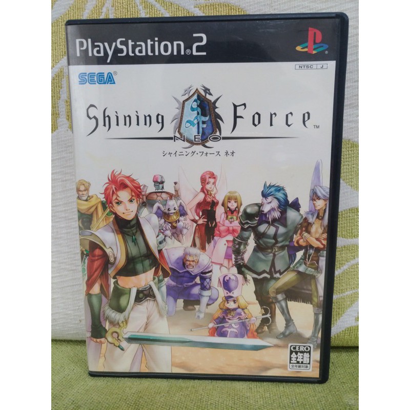 PS2 日版 新光明與黑暗 續戰篇 Shining Force NEO