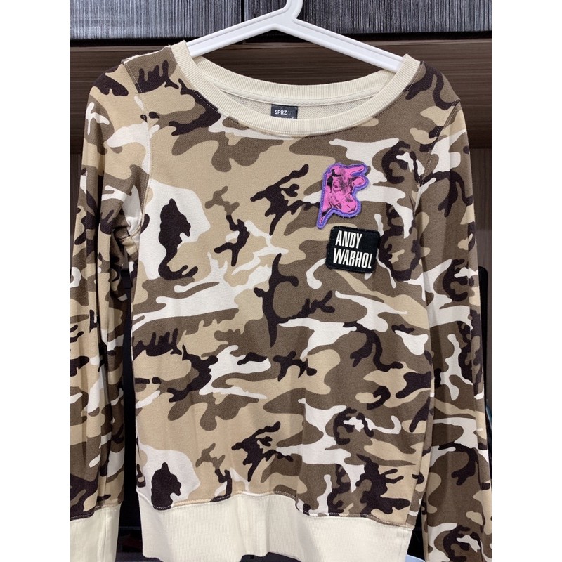 Eternal dilemma outlet camo sweatshirt