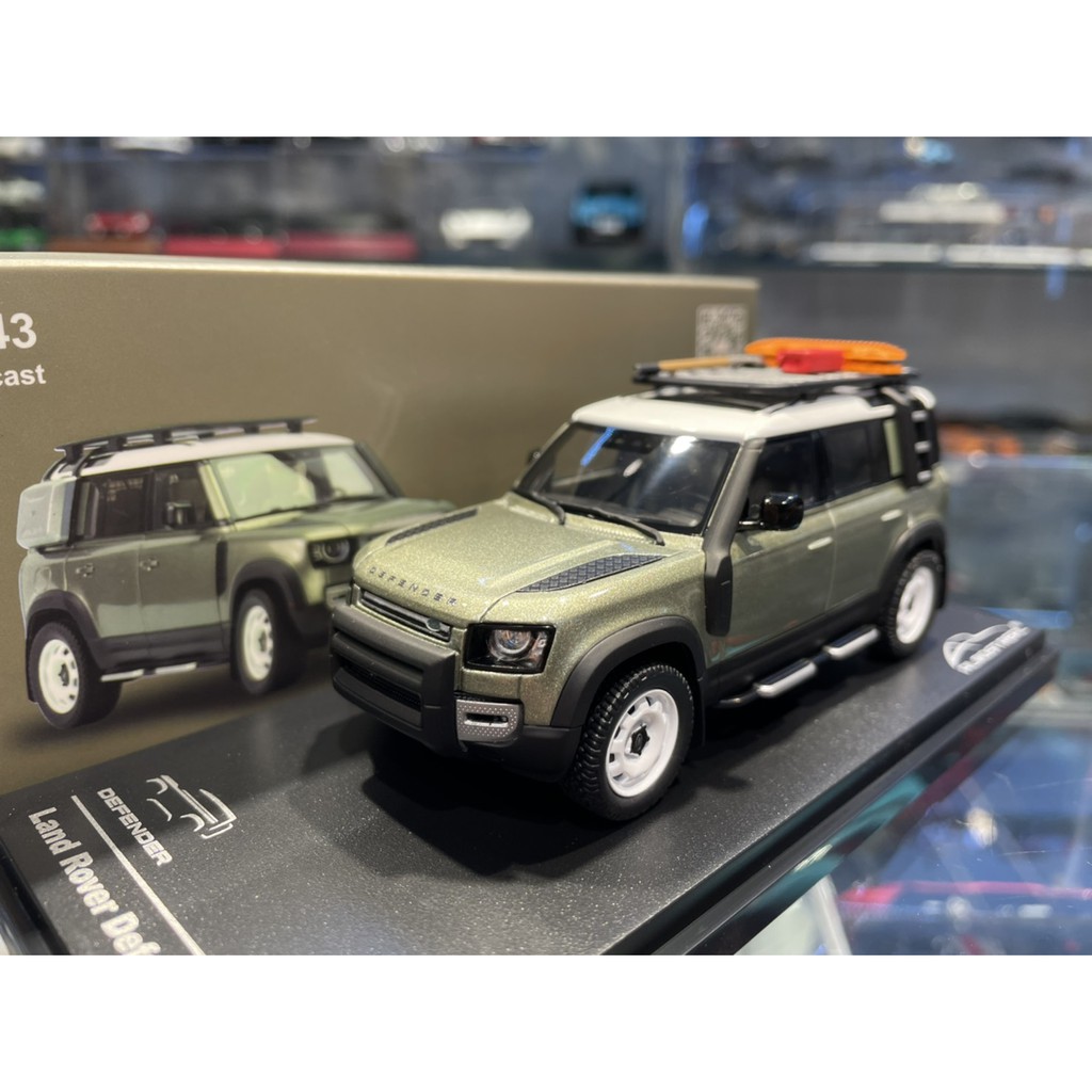 吉華科技@ 1/43 Almost Real Land Rover Defender 110 2020 綠色| 蝦皮購物