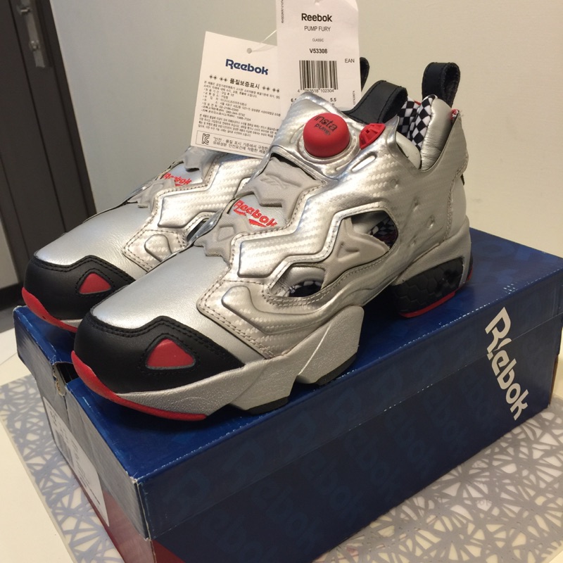 現貨24.5cm x1)🇰🇷🇰🇷🇰🇷韓國購回Reebok INSTA PUMP FURY V53308