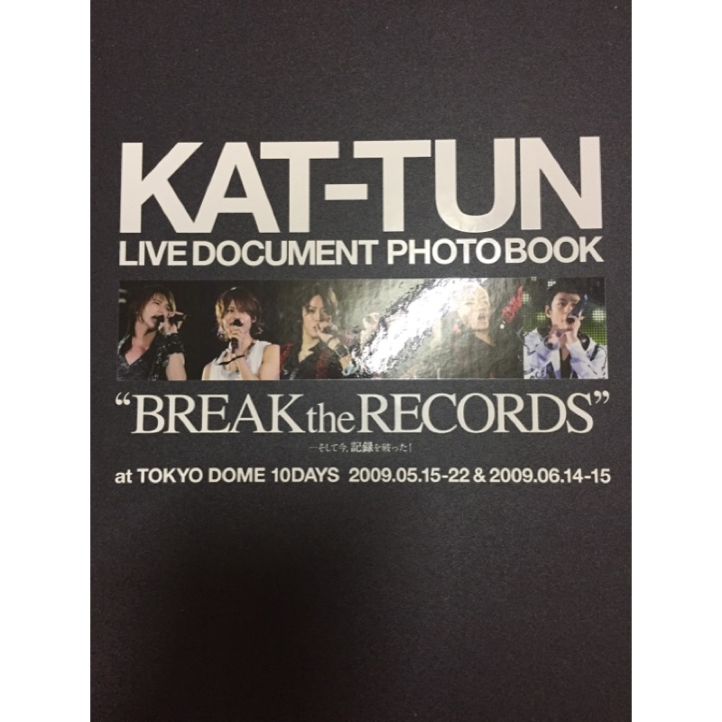 KAT-TUN “BREAK the RECORDS ”日版