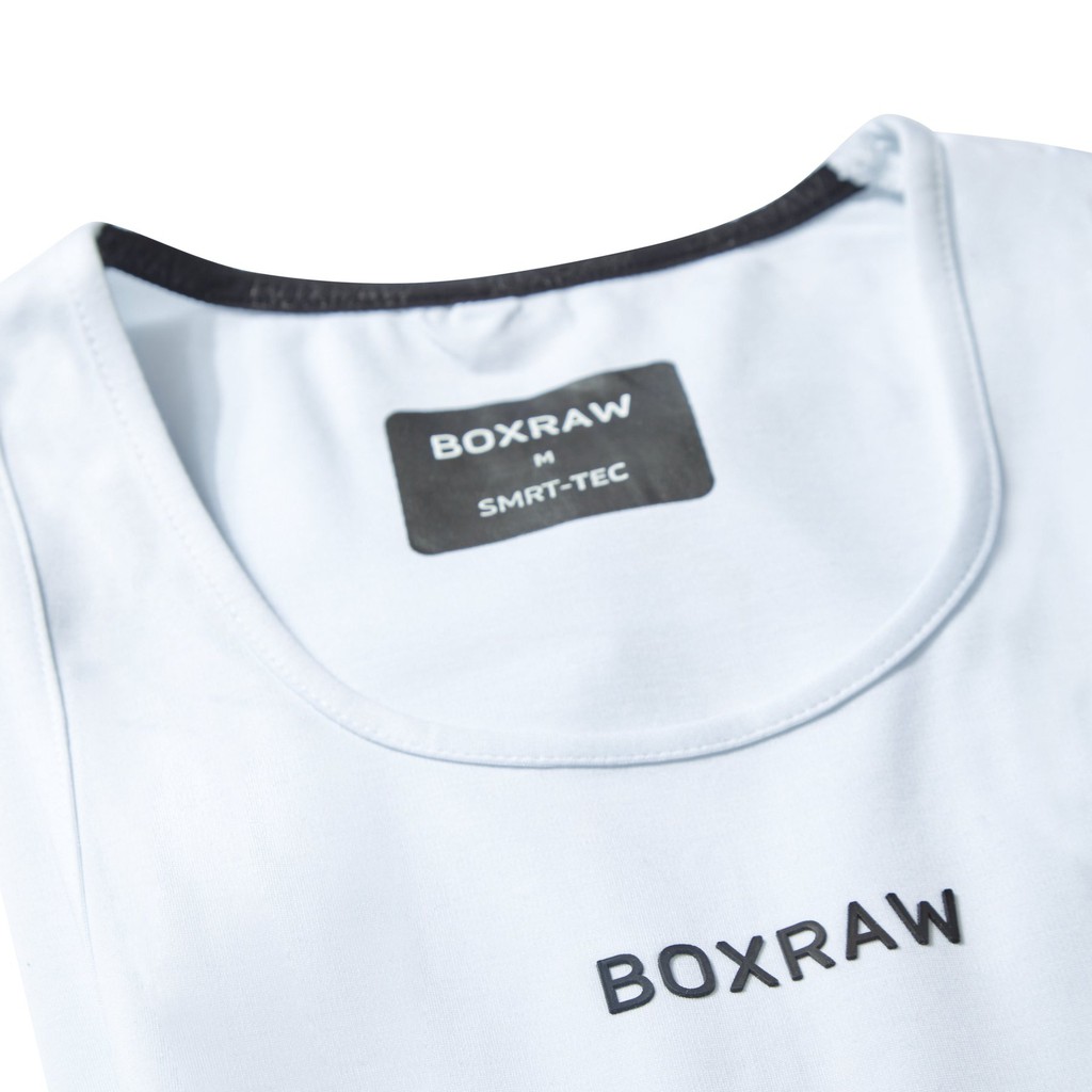 Boxraw SMRT-TEC Stringer Tank 健身 重訓 坦克 背心 白色 黑色 | 蝦皮購物