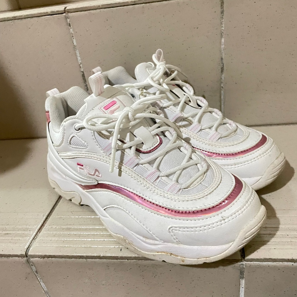 Fila ray holographic pink online