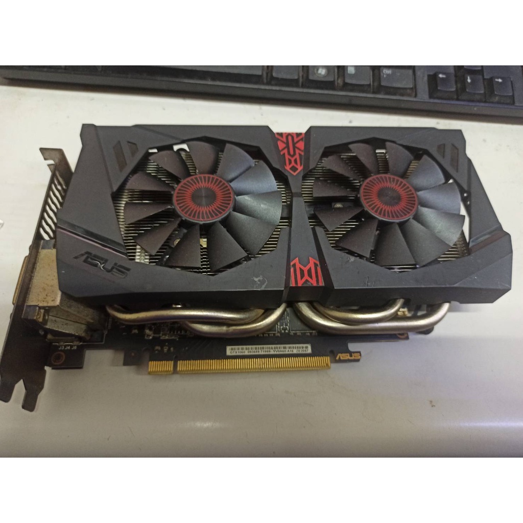 大台北 永和 顯卡 顯示卡 華碩 asus strix-gtx1060-dc2o6g 貓頭鷹 顯示卡 6G 雙風扇