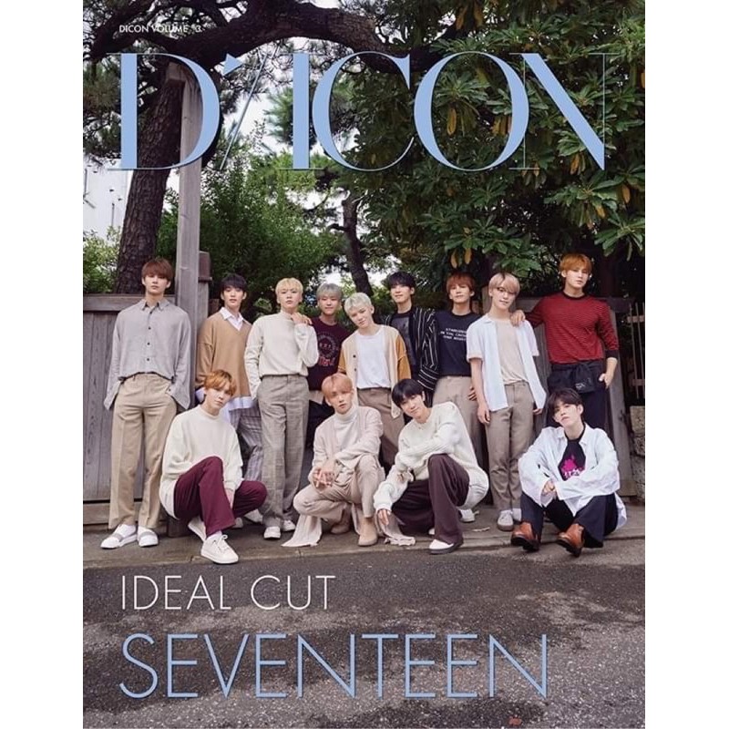 都内で SEVENTEEN 写真集 dicon 雑誌