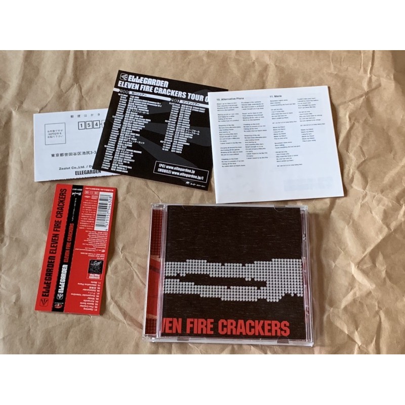 ELLEGARDEN - ELEVEN FIRE CRACKERS / 日盤專輯