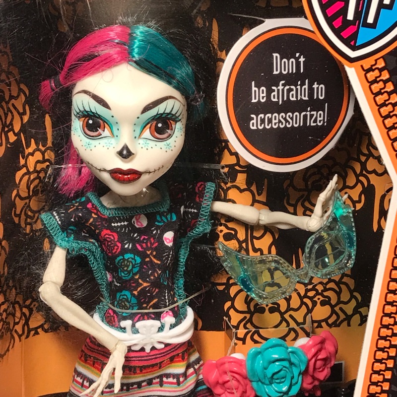 2013 Mattel Monster High Skelita Calaveras 怪物高中娃娃美泰兒