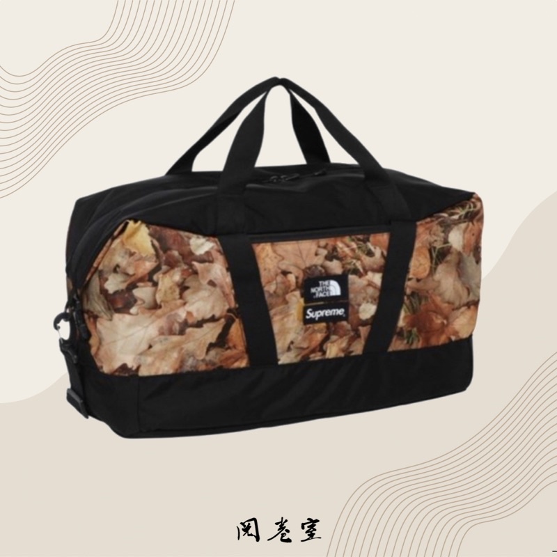 《閱卷室》【現貨】Supreme The North Face Duffle Bag 落葉 旅行袋 行李袋 手提袋