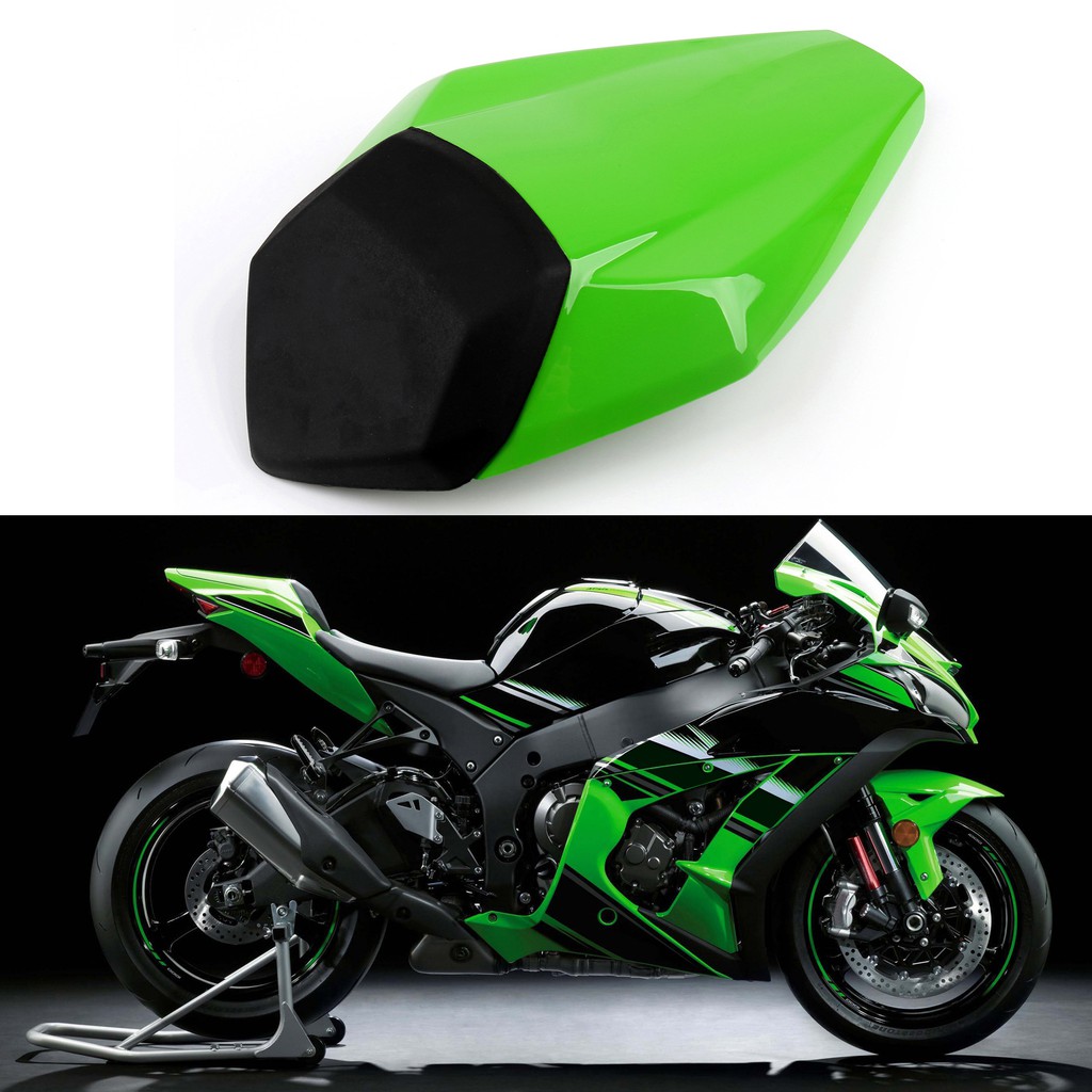 4点 セット バイク用クッションカバー 忍者 ZX10R オートバイ後部乗客