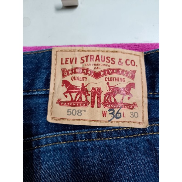 Jean levis 508 discount homme